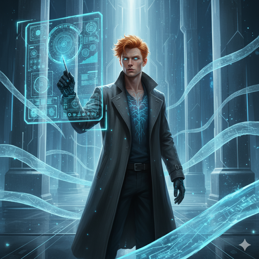 Cassian Lohr in the Inner Sanctum of the Aetherium