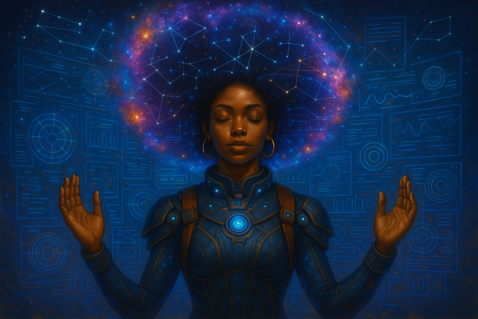 Lieutenant Commander Stellaris Eterna in Deep Trance
